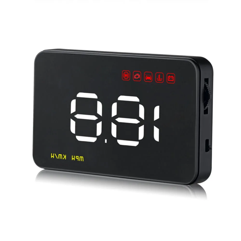 Latest High Quality Car Head Up Display HUD with Speedometer OBD Auto 3.5" Windshield Projector