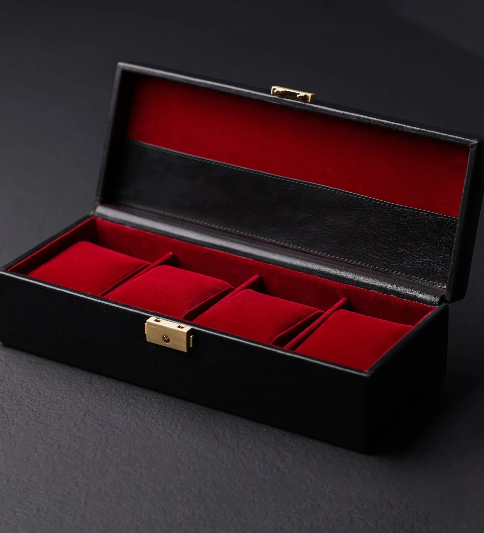 Leather Watch Box, Watch Organizer - Herzog