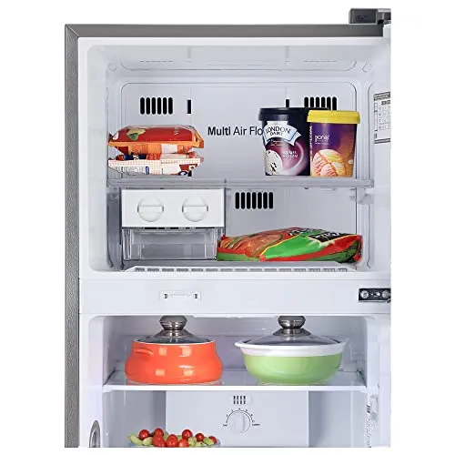 LG 242 L 3 Star Smart Inverter Frost-Free Double Door Refrigerator (GL-I292RPZX, Shiny Steel, Door Cooling )