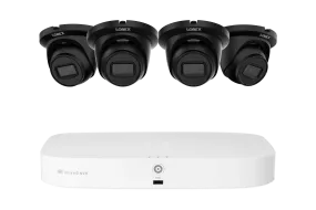 Lorex Fusion Series 4K 16 Camera Capable (8 Wired   8 Fusion Wi-Fi) 2TB Wired NVR System with 4MP (2K) A4 IP Turret Cameras