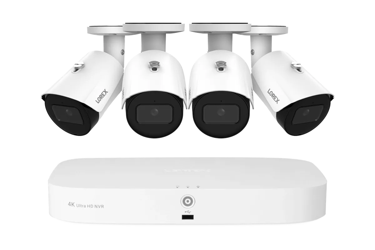 Lorex Fusion Series 4K 16 Camera Capable (8 Wired   8 Fusion Wi-Fi) 2TB Wired NVR System with A14 IP Bullet Cameras