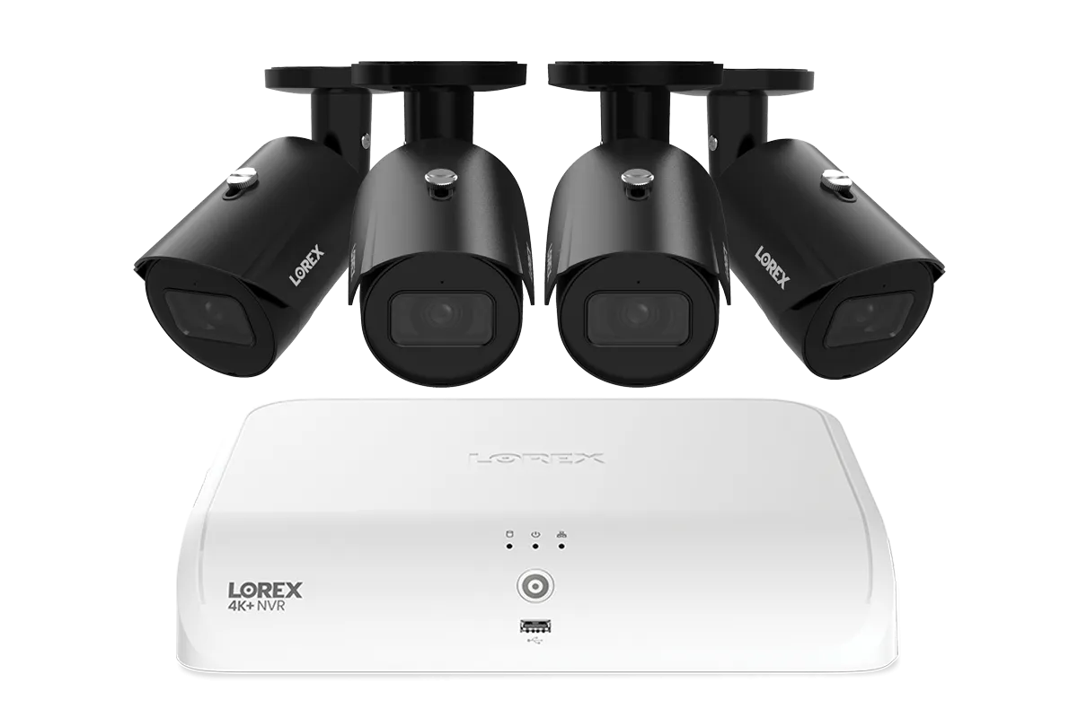 Lorex Fusion Series 4K 16 Channel (8 Wired   8 Fusion Wi-Fi) 2TB Wired System with A4 Wired 2K IP Bullet Cameras