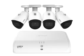 Lorex Fusion Series 4K 16 Channel (8 Wired   8 Fusion Wi-Fi) 2TB Wired System with A4 Wired 2K IP Bullet Cameras