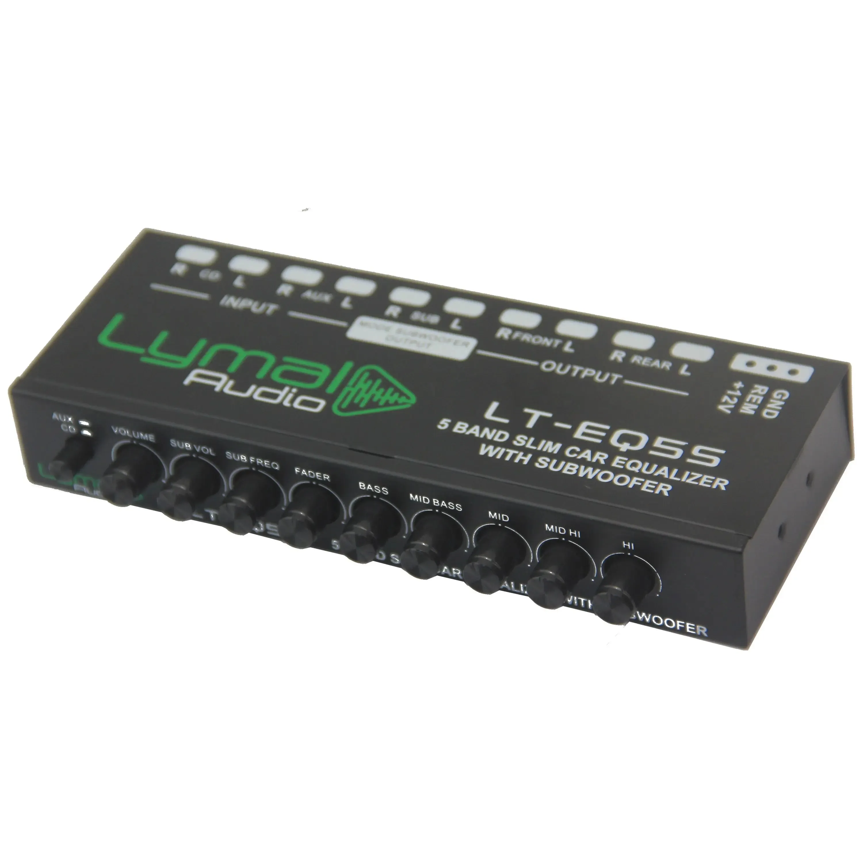 LT-EQ5S 5 Band 9 Volt Car Audio Graphic Equalizer-Car Audio Equalizer