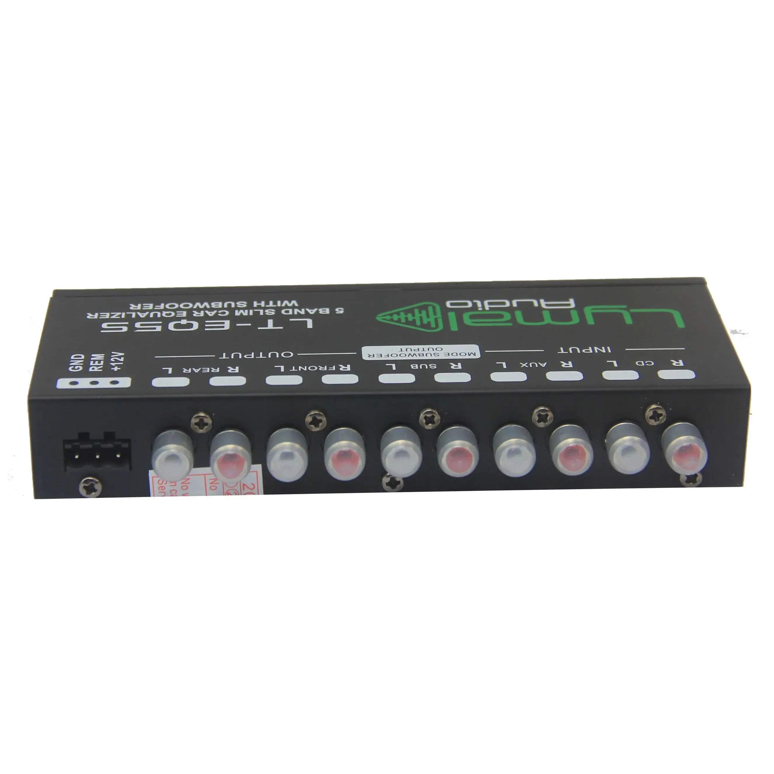 LT-EQ5S 5 Band 9 Volt Car Audio Graphic Equalizer-Car Audio Equalizer