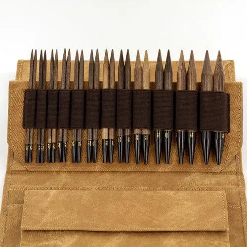 Lykke Umber 5" Interchangeable Circular Needle Set | With Carrying Case