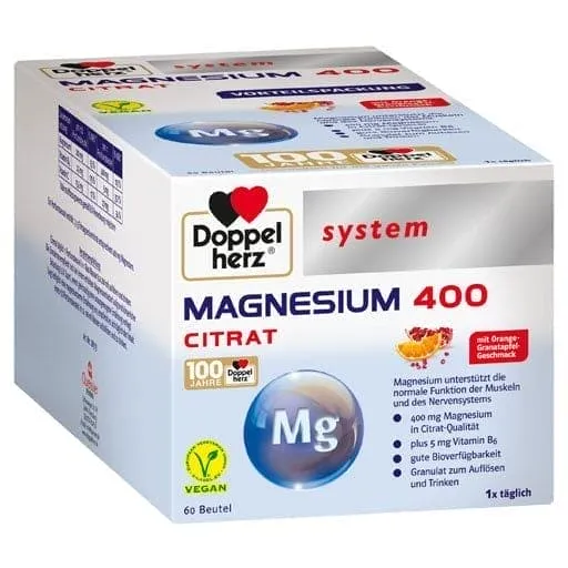 Magnesium 400 citrate system granules