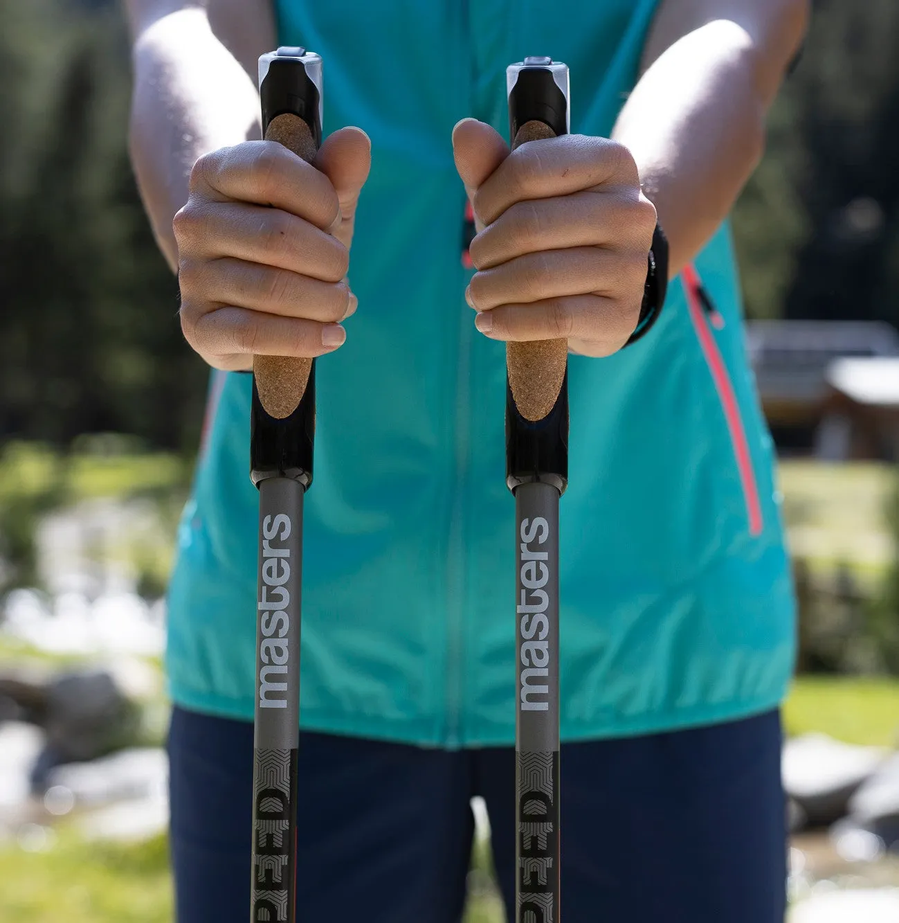 MASTERS Training Speed Walking Poles PAIR