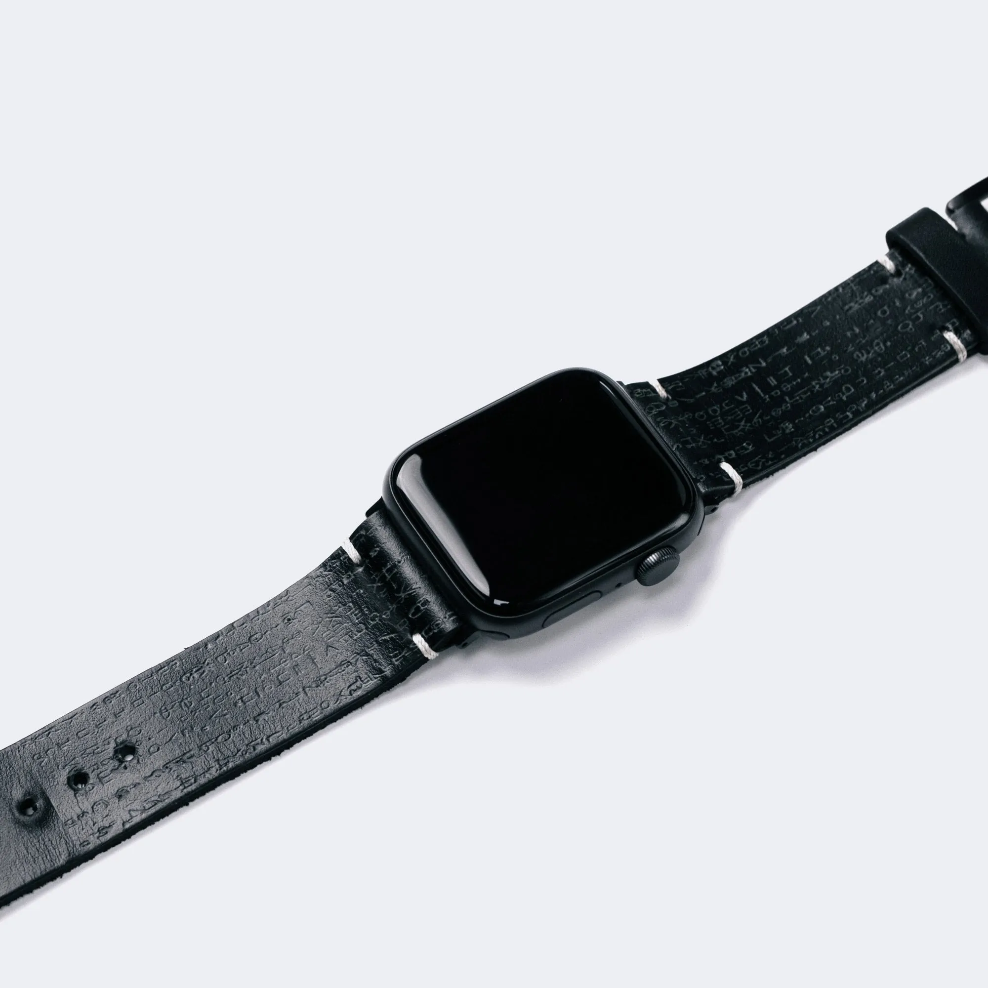 Matrix - Apple Watch Leather Band - Black