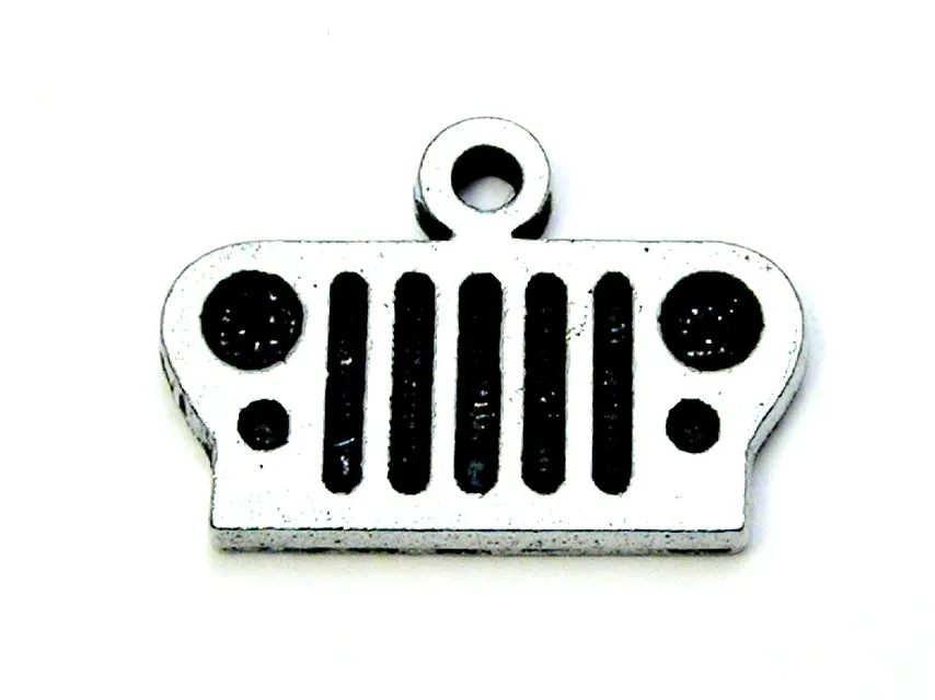 Military vehicle 4x4 style car grill Genuine American Pewter Charm