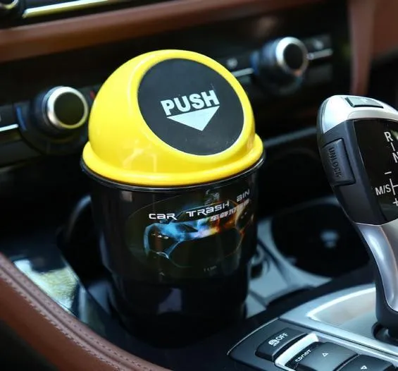 Mini Car Trash Can