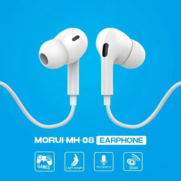 Morui Hm-08 Pro Plus Handfree Noise-canceling Gaming Headset With Heavy Bass Stereo Sound