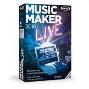 MUSIC MAKER LIVE 2016 (WIN VISTA,WIN 7,WIN 8WIN 8.1)