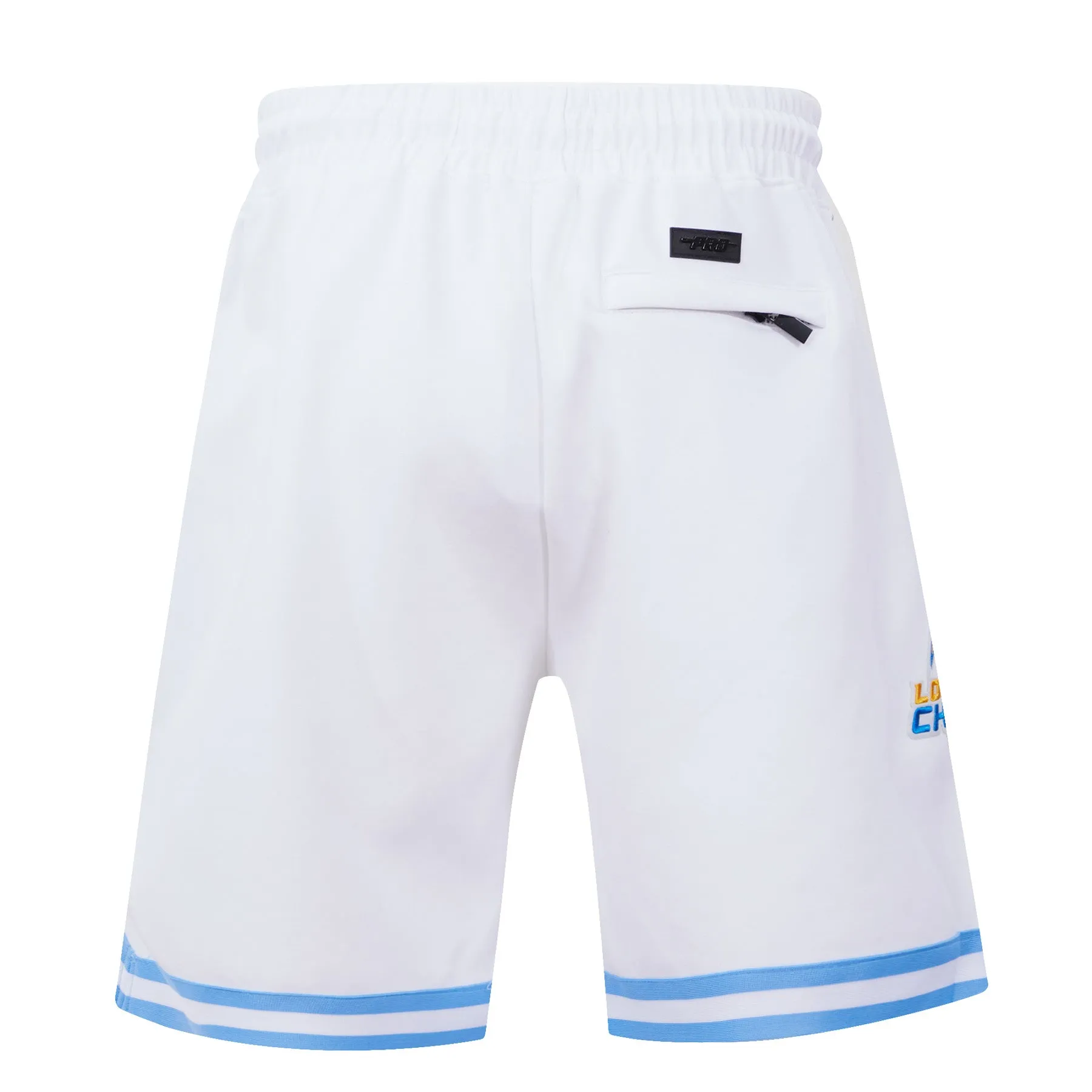 NFL LOS ANGELES CHARGERS CLASSIC CHENILLE MEN'S SHORT (WHITE)