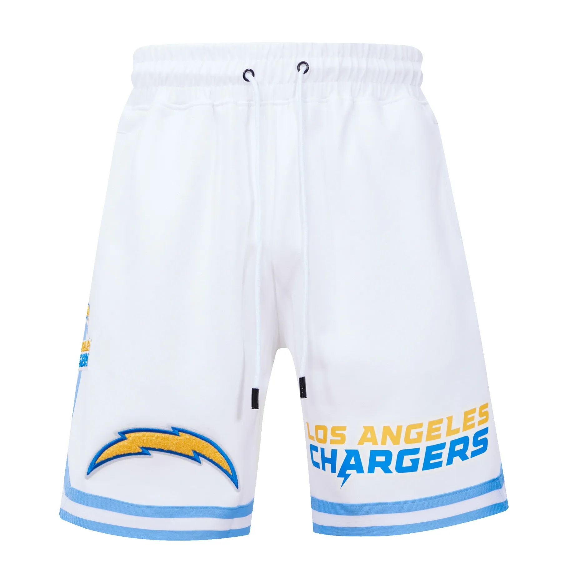 NFL LOS ANGELES CHARGERS CLASSIC CHENILLE MEN'S SHORT (WHITE)