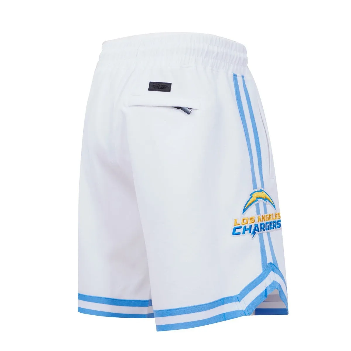 NFL LOS ANGELES CHARGERS CLASSIC CHENILLE MEN'S SHORT (WHITE)