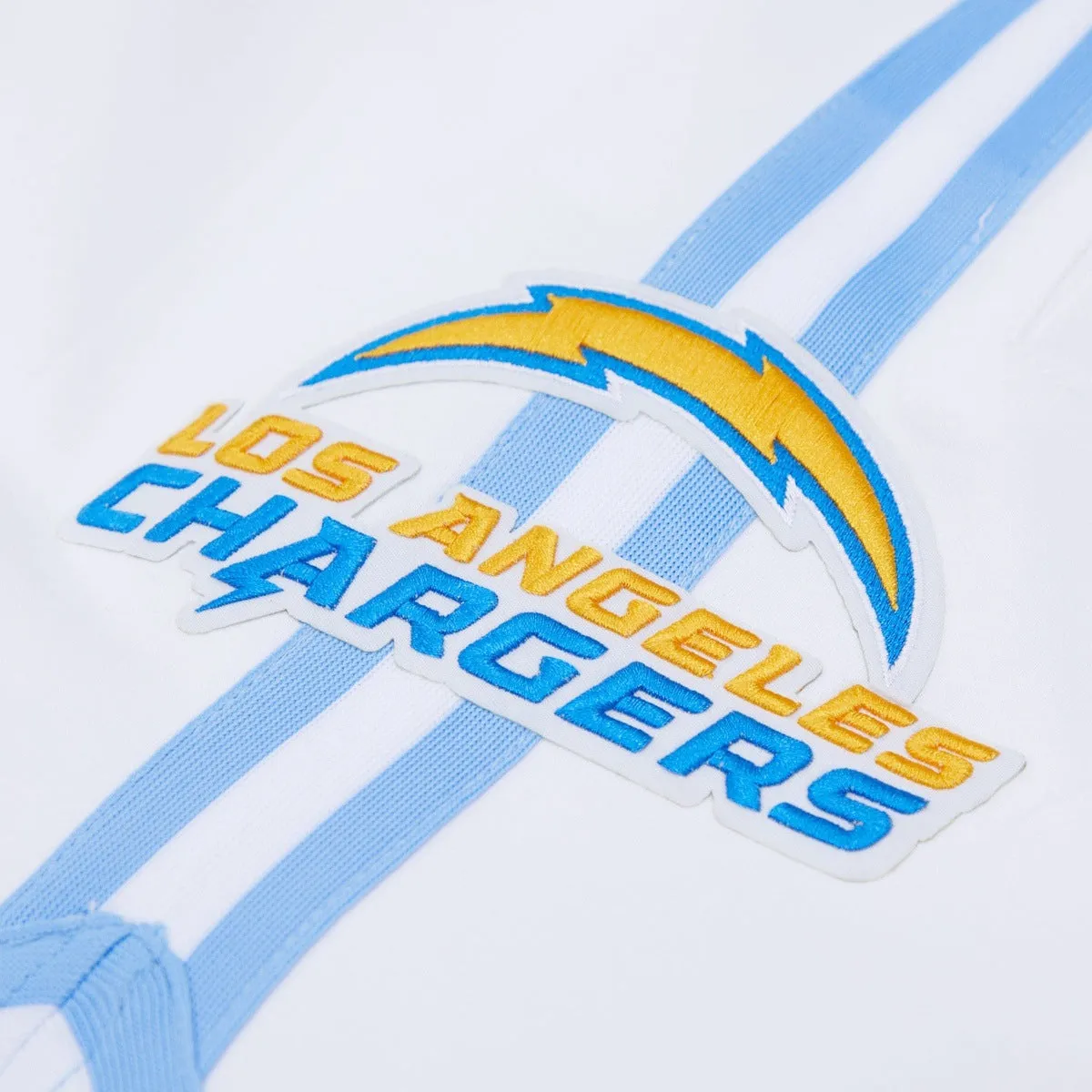 NFL LOS ANGELES CHARGERS CLASSIC CHENILLE MEN'S SHORT (WHITE)