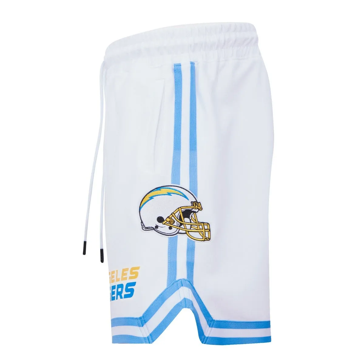 NFL LOS ANGELES CHARGERS CLASSIC CHENILLE MEN'S SHORT (WHITE)