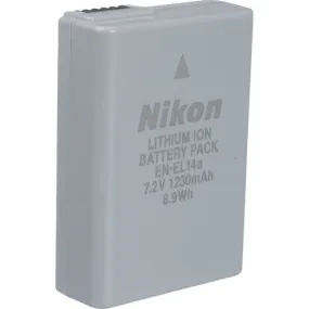 Nikon EN-EL14a Rechargeable Lithium-Ion Battery (7.2V, 1230mAh)