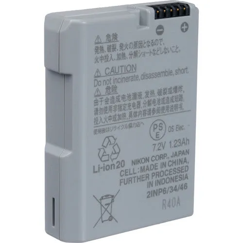 Nikon EN-EL14a Rechargeable Lithium-Ion Battery (7.2V, 1230mAh)