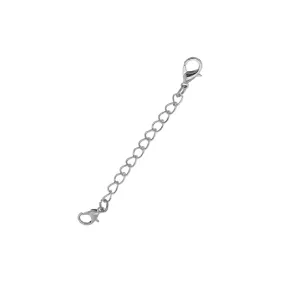 Obsession Necklace Extender Encased in 18k White Gold - 50mm