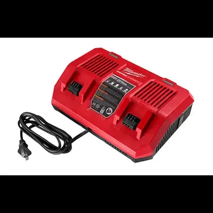 Open Box -  Milwaukee M18 18-Volt Lithium-Ion Dual Bay Rapid Battery Charger