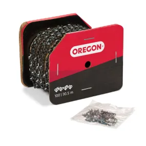 Oregon - 72APX100U - 100' Reel Chainsaw Chain - 3/8" Pitch, .050" Gauge, Semi-Chisel for 33RMF100R