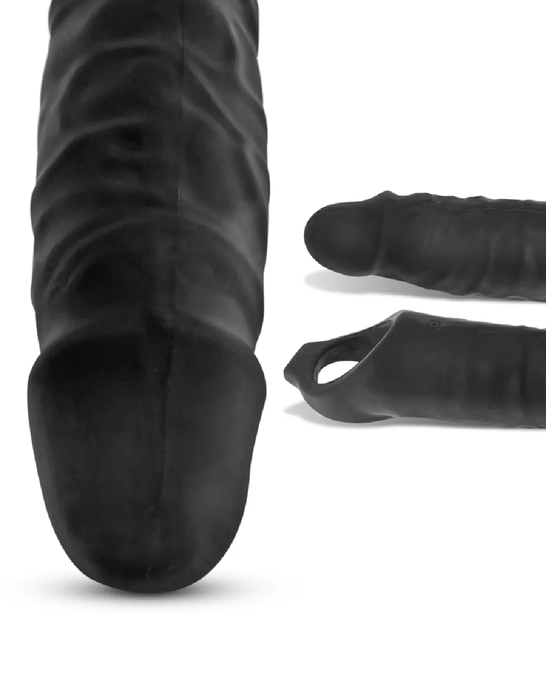 Oxballs Snake Extra Long 11 Inch Cock Sheath - Black