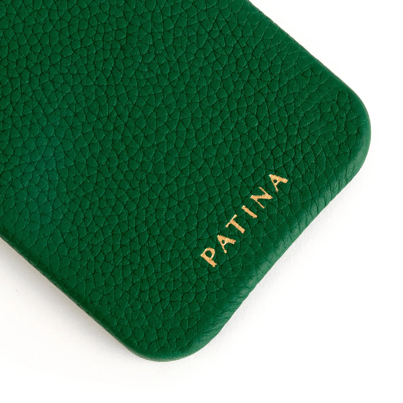 Patina Leather iPhone Case