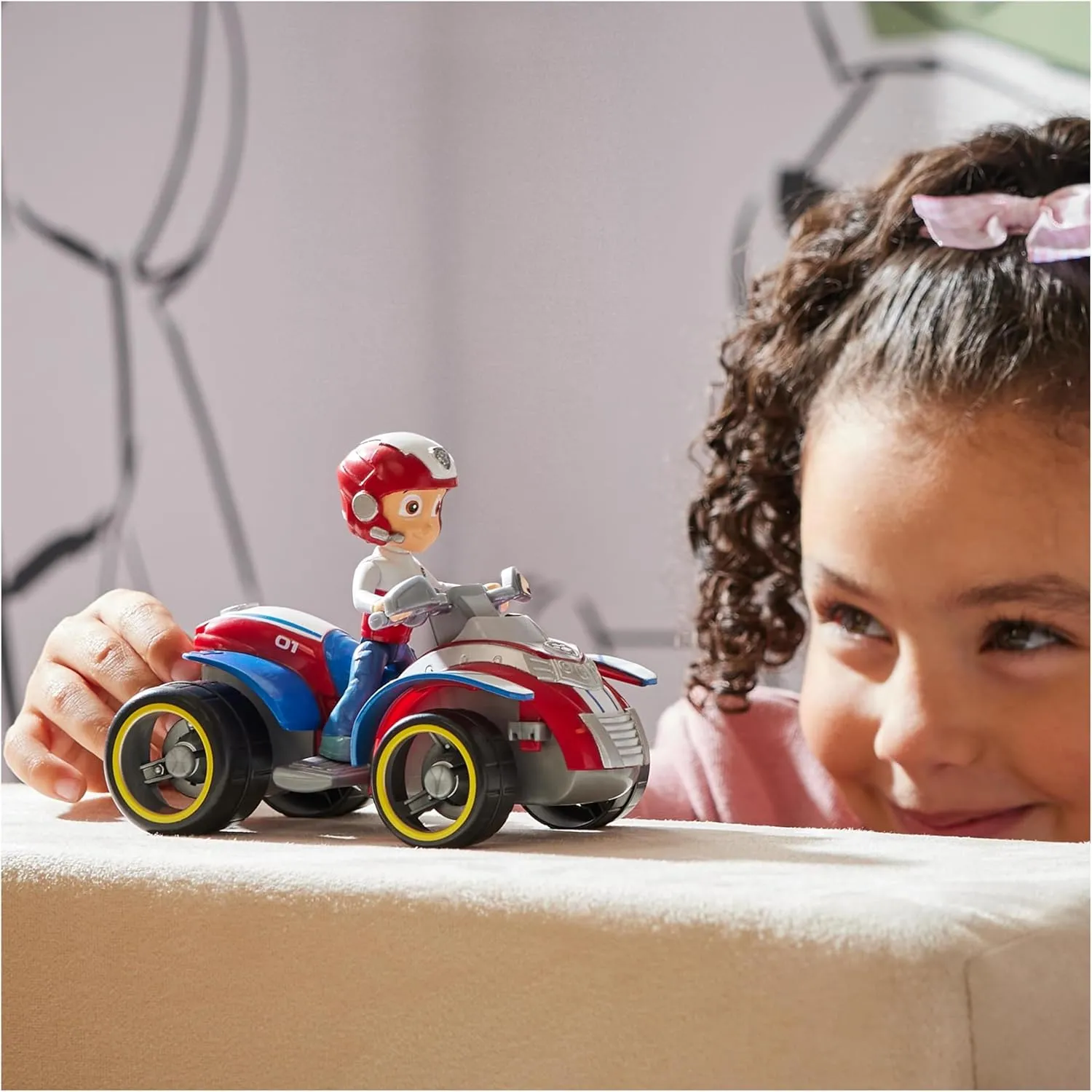 PAW Patrol Ryder ATV, Toy Vehicle with Action Figure, for Age 3 and Up