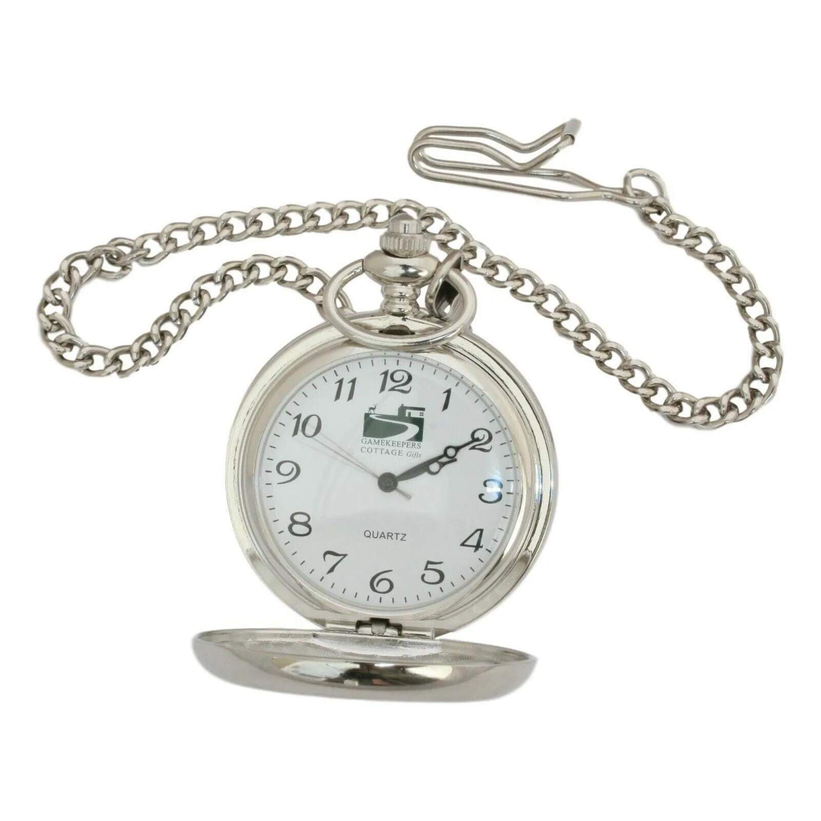 Pheasant Pocket Watch Hand Cast Pewter Fronted Presentation Box