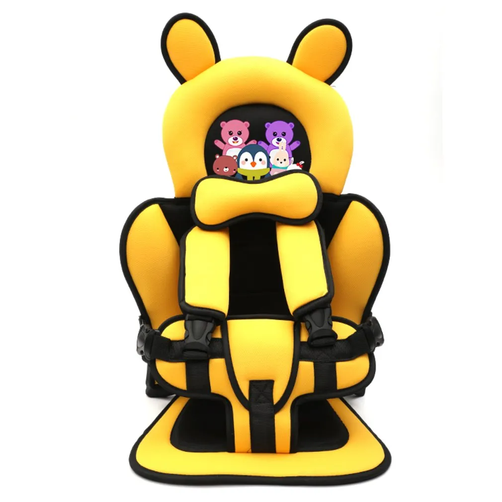 Portable Cartoon Baby Safety Car Seat