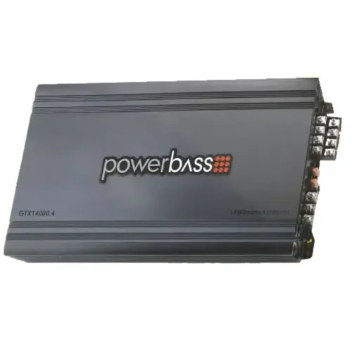 Powerbass GTX14000.4 14000W 4-Channel Amplifier