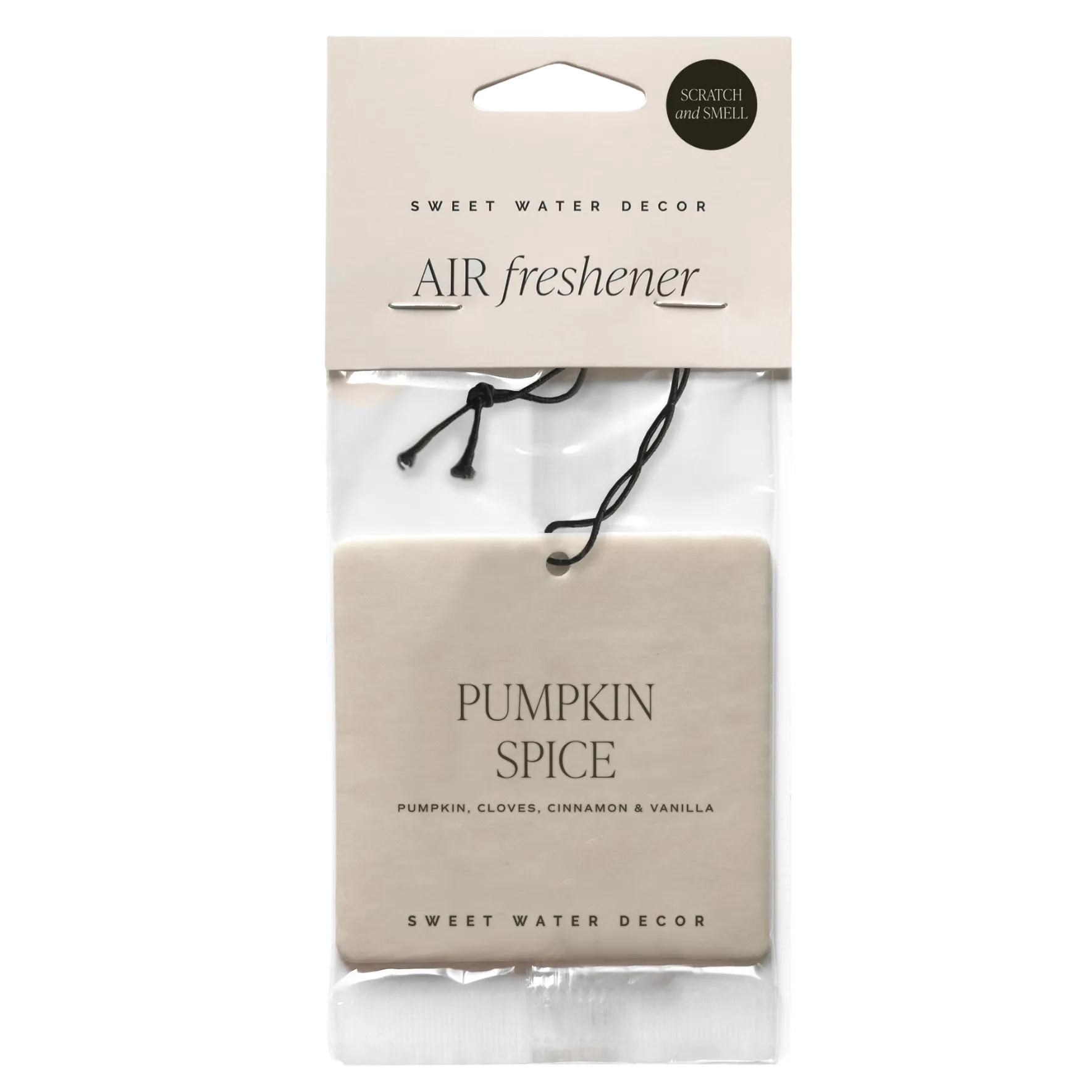 Pumpkin Spice Hanging Air Freshener