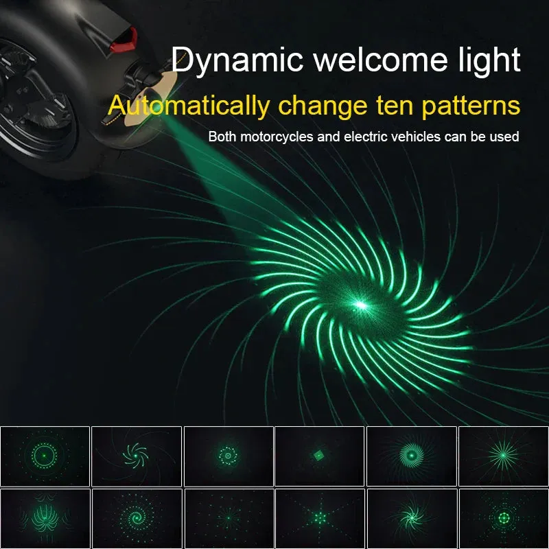 Rechargeable Dynamic LED Car Door Welcome Light