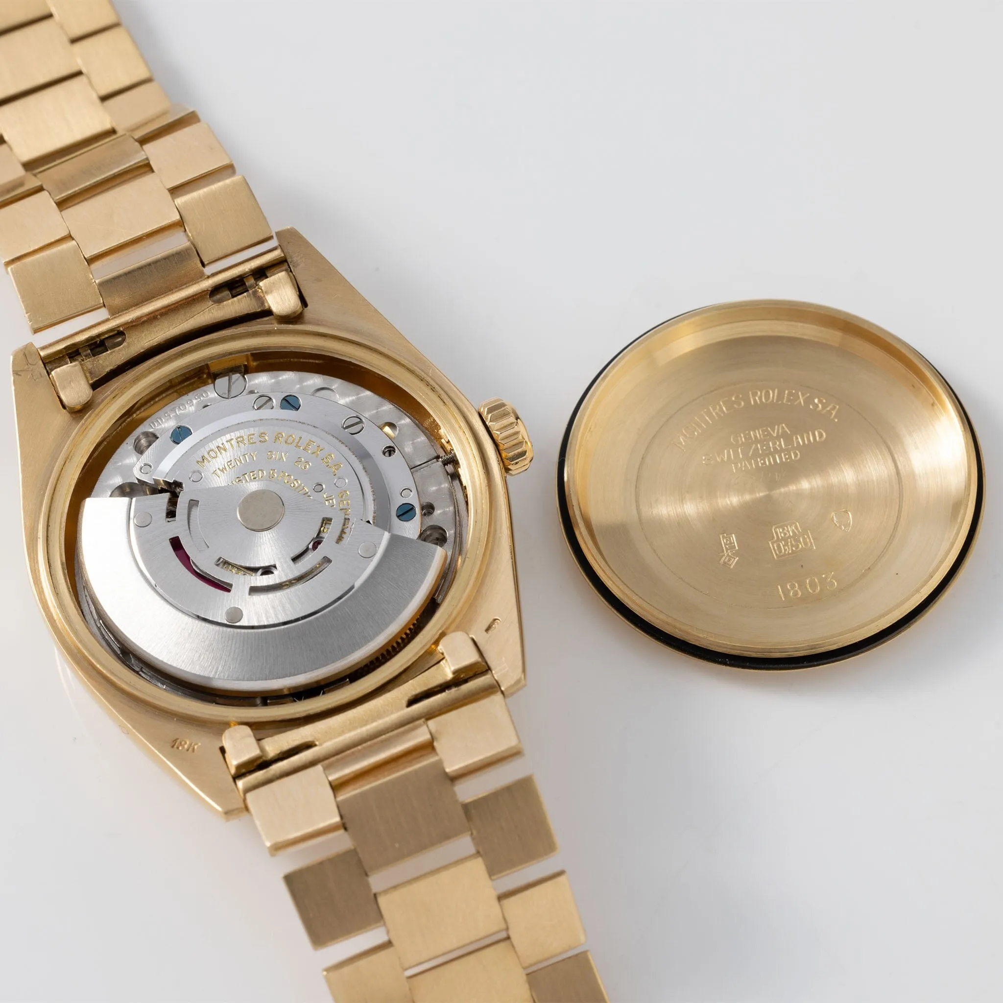 Rolex Day-Date 1803 Yellow Gold Champagne Dial