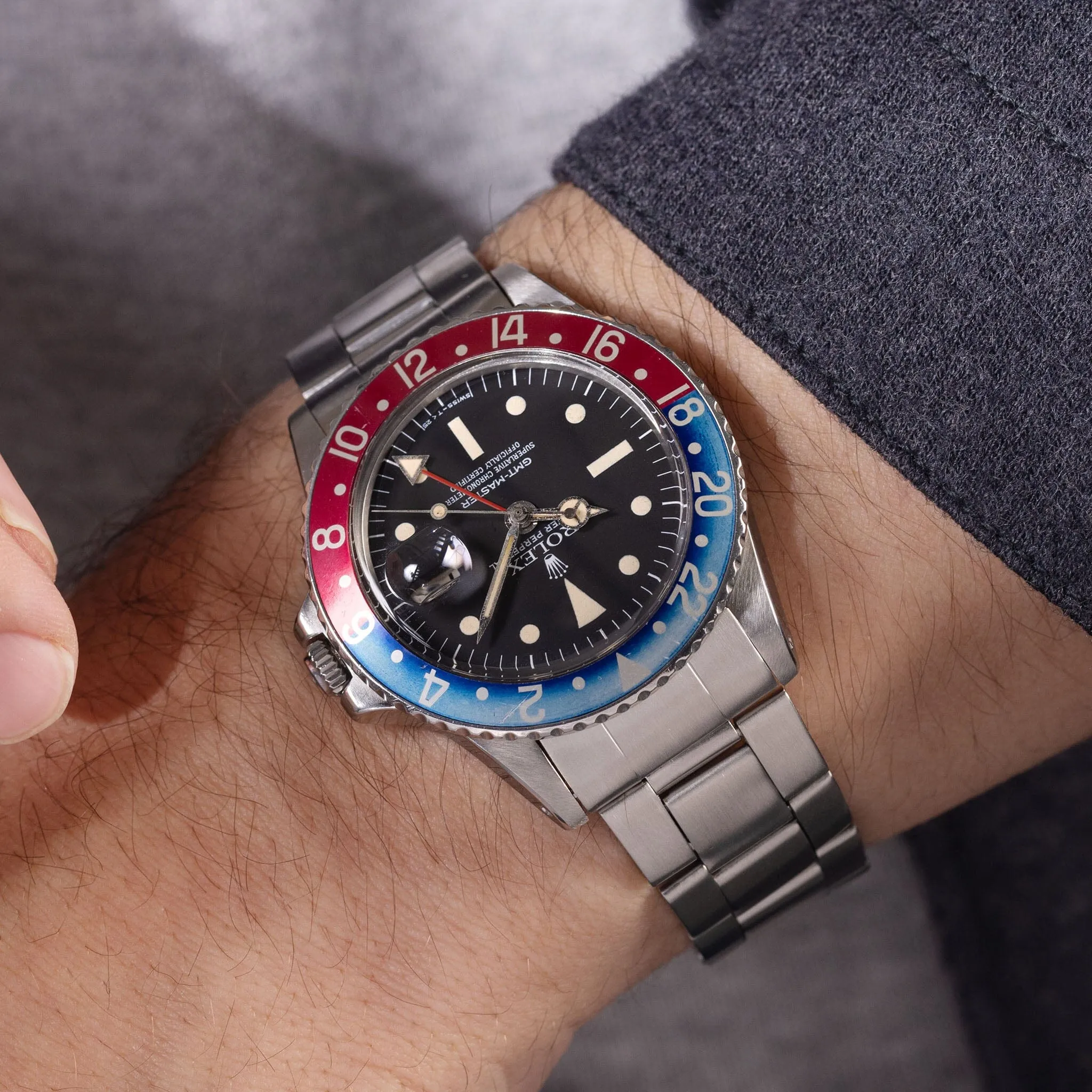 Rolex GMT-Master Mk3 Radial Dial with Papers Ref 1675