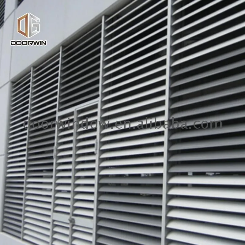 Roller shutter parts motor price of louver by Doorwin on Alibaba