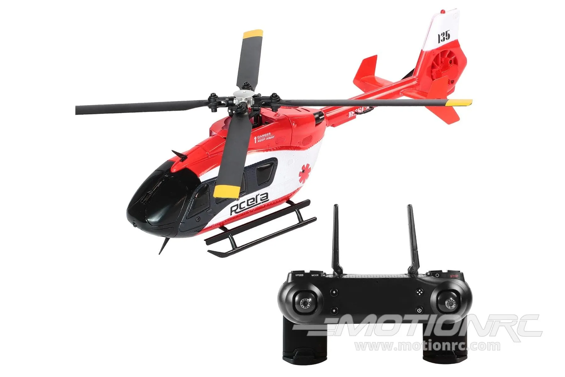 RotorScale EC135 100 Size Gyro Stabilized Helicopter - RTF