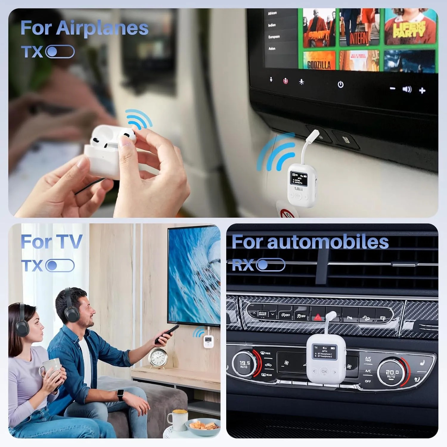 SafeFly Min Bluetooth Transmitter & Receiver