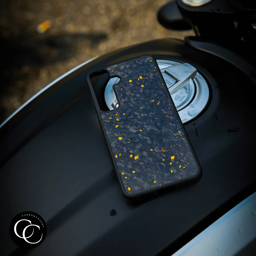 Samsung S-Series Forged CarbonCover - Gold