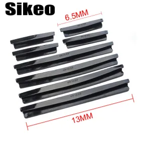 Sikeo 8Pcs/Set Strip Scratch Protector Auto Car Door Guard Edge Corner Bumper Guards Car Door Guards Trim Molding Protection