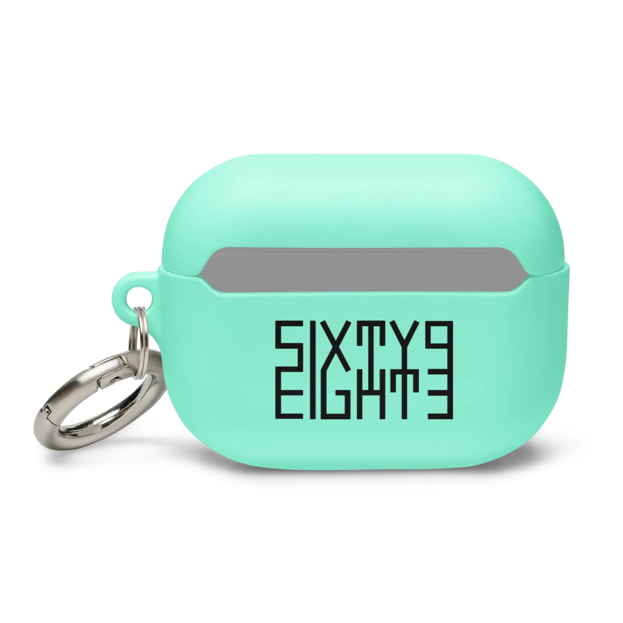 Sixty Eight 93 Logo Black AirPods Case