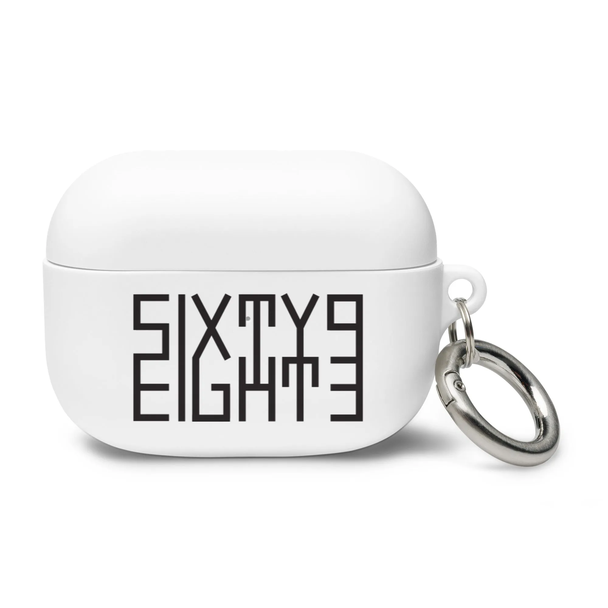 Sixty Eight 93 Logo Black AirPods Case