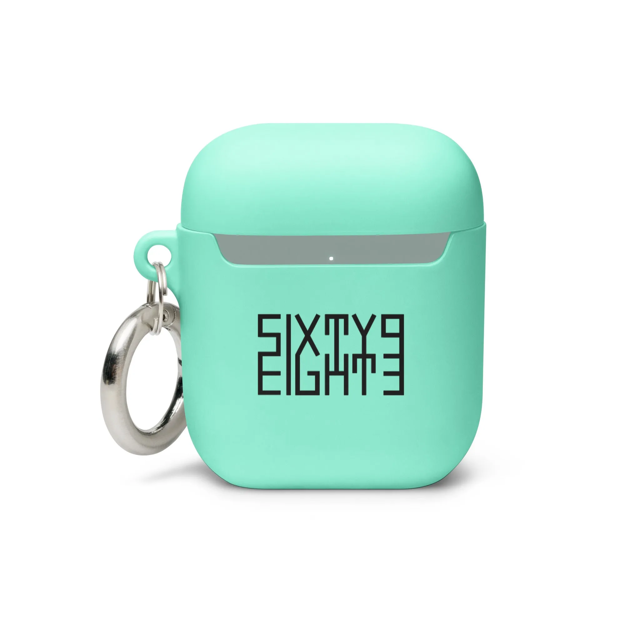 Sixty Eight 93 Logo Black AirPods Case