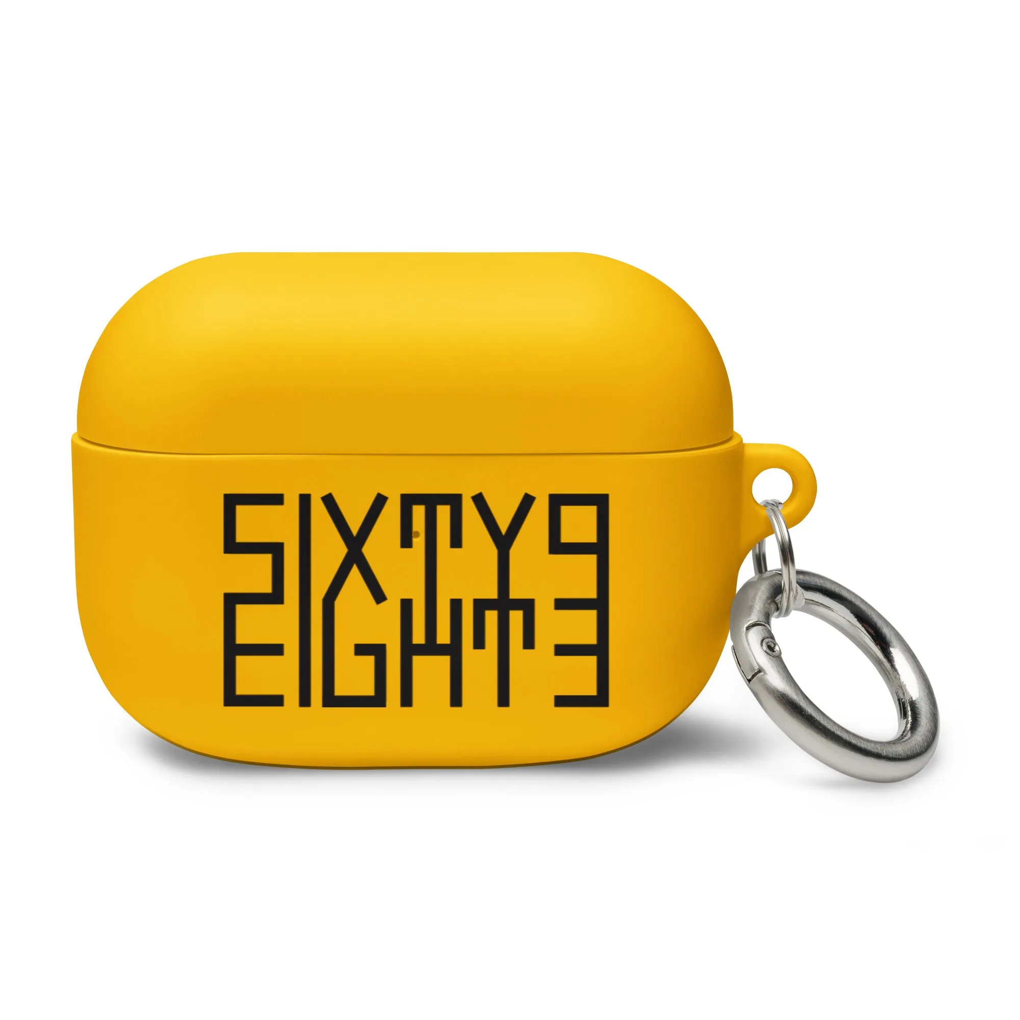 Sixty Eight 93 Logo Black AirPods Case