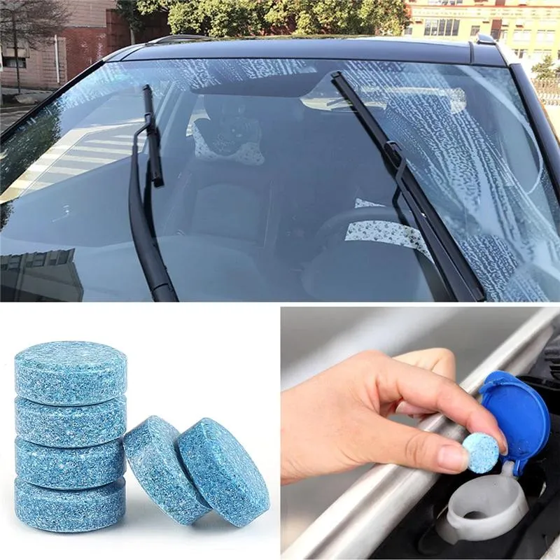 Solid Car Windshield Glass Cleaner (10PCS/Pack)