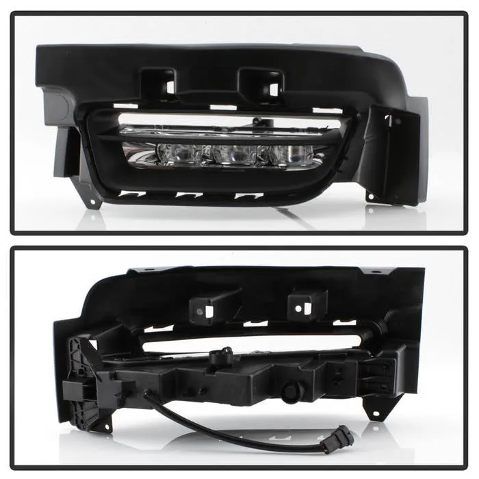 Spyder OEM LED Fog Lights Dodge Charger (2015-2016) [w/ Universal Switch] Clear