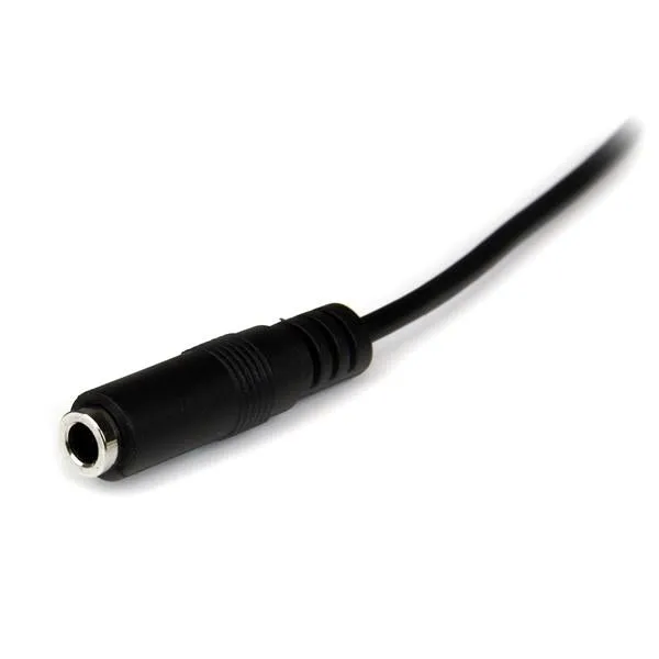 Startech.Com 2M Slim 3.5Mm Stereo Extension Audio Cable - Male / Female - Headphone Audio Extension Cable Cord - 2X Mini