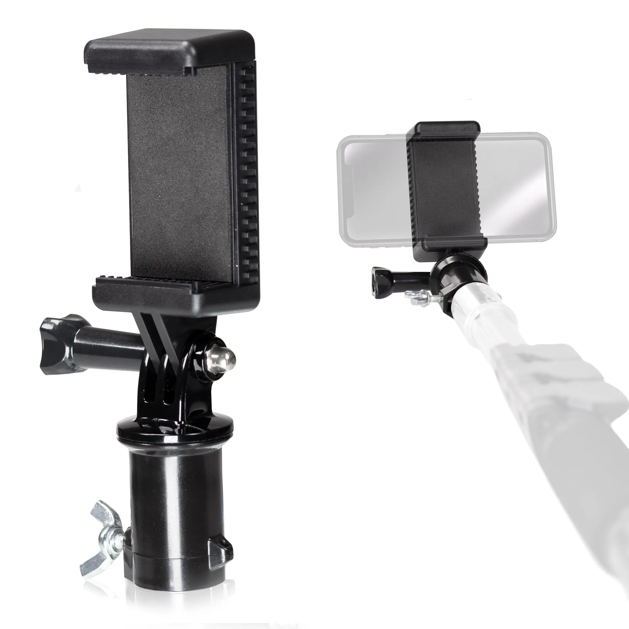 StauberBest Camera iPhone and Gopro Extension Pole Adaptor